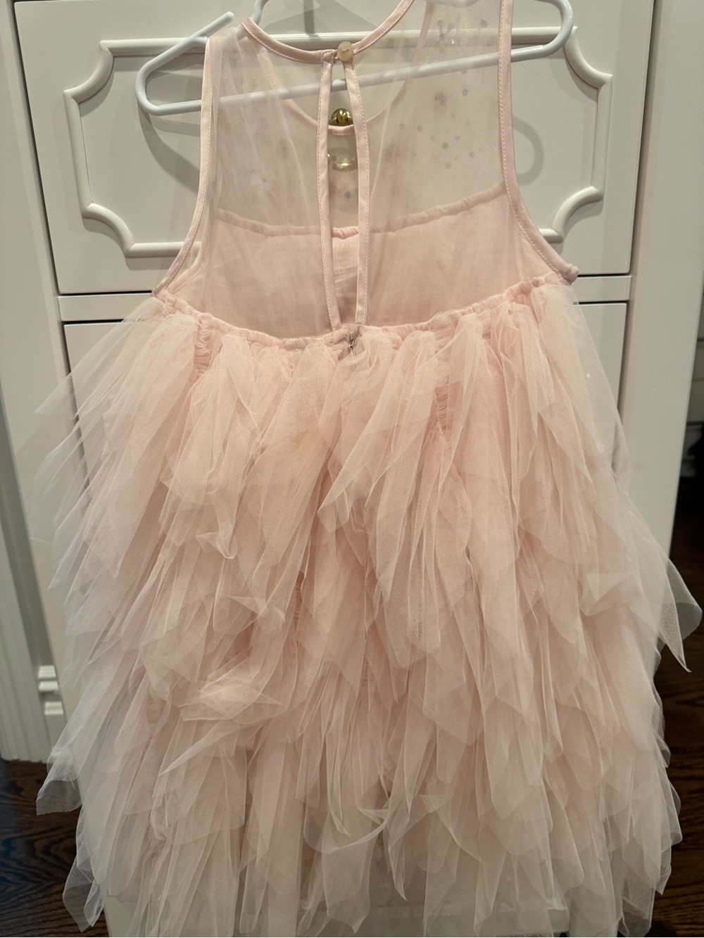 Tutu Du Monde Pale Pink Feathered Tulle Dress - Picture 4 of 8